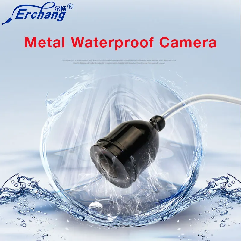 

Erchang F7 fish finder Single Camera 15M cable fishing finder camera plug 2.5
