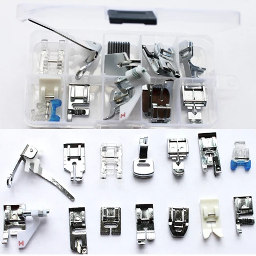 Wholesale Free Shipping 15pcs Multifunction Household Electric Sewing