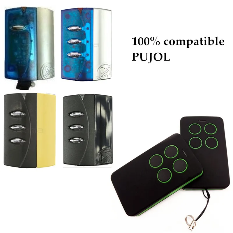 

Copy PUJOL Remote control. Rolling Code PUJOL Remote control, Command Remote control Garage Door Key Chain 433 mhz