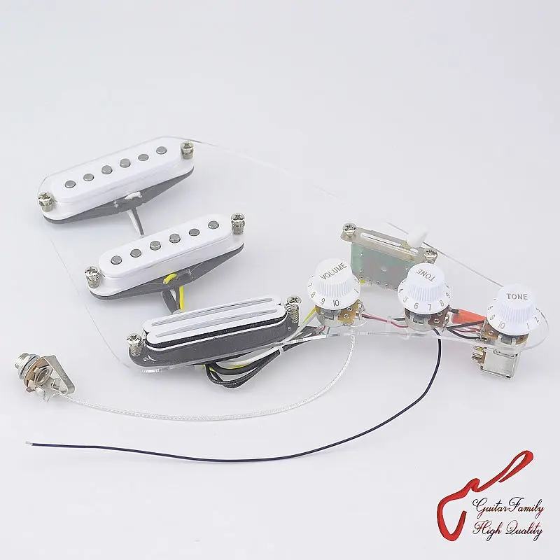 1 комплект гитарных жгутов для электрогитары SSH белый (#0008)|electric guitar pickups|guitar