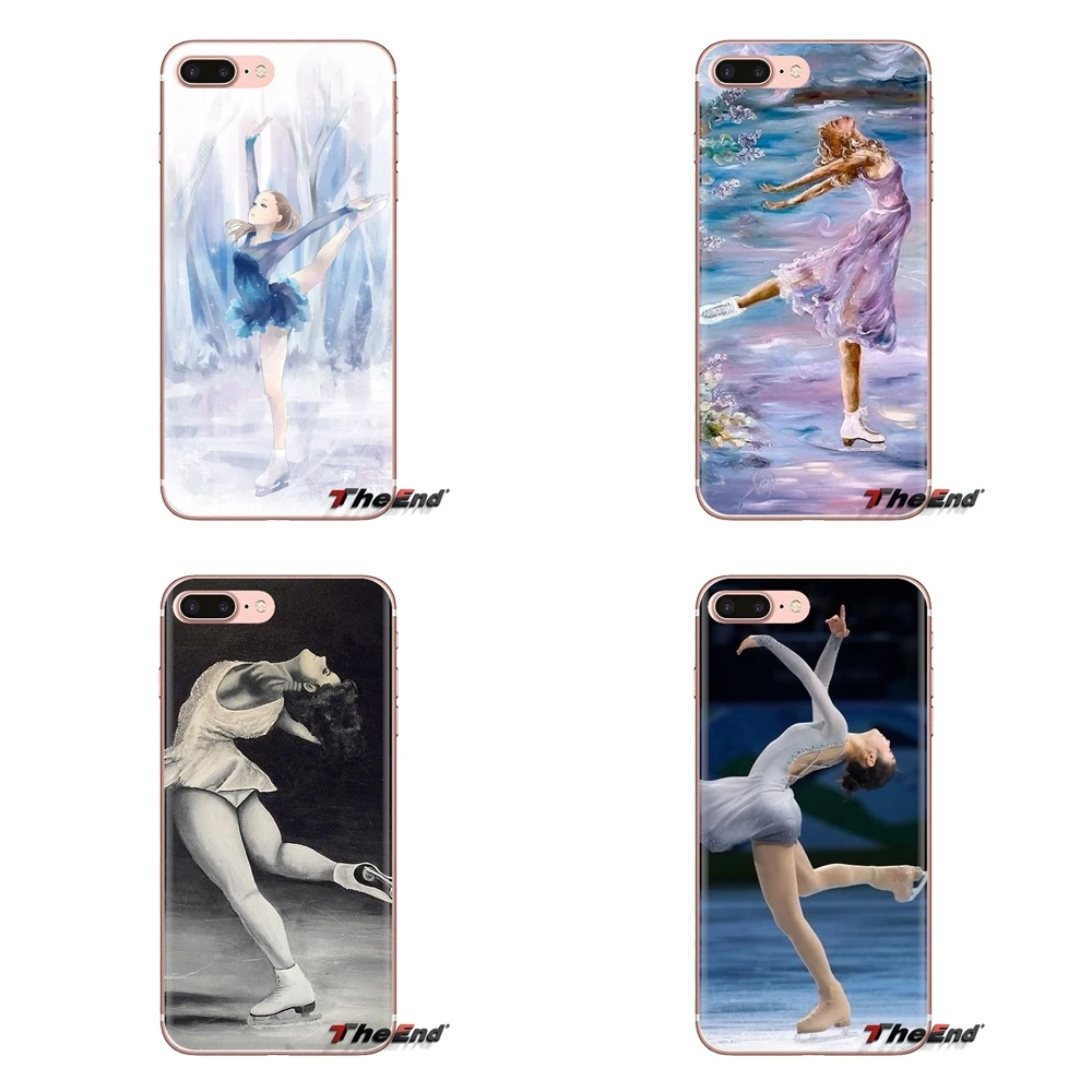 Transparent Soft Cases Cover Figure skating and Ice Skating For Xiaomi Redmi 4A S2 Note 3 3S 4 4X 5 Plus 6 7 6A Pro Pocophone F1 |