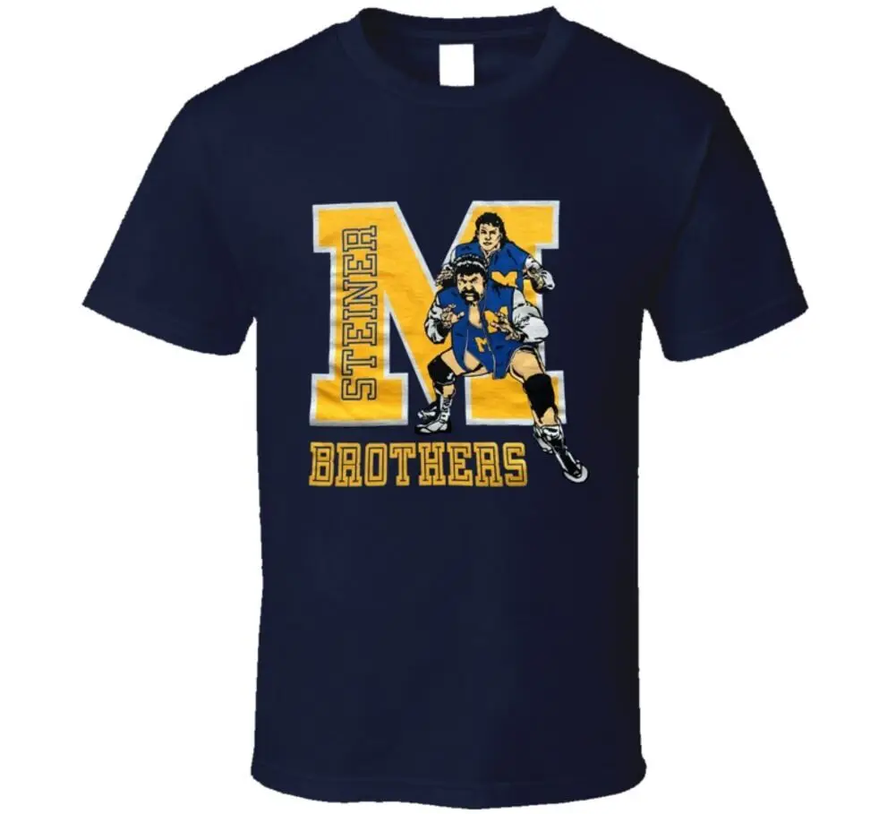 شتاينر براذرز علامة فريق الرجعية المصارعة T قميص شتاينر براذرز علامة فريق الرجعية المصارعة T قميص