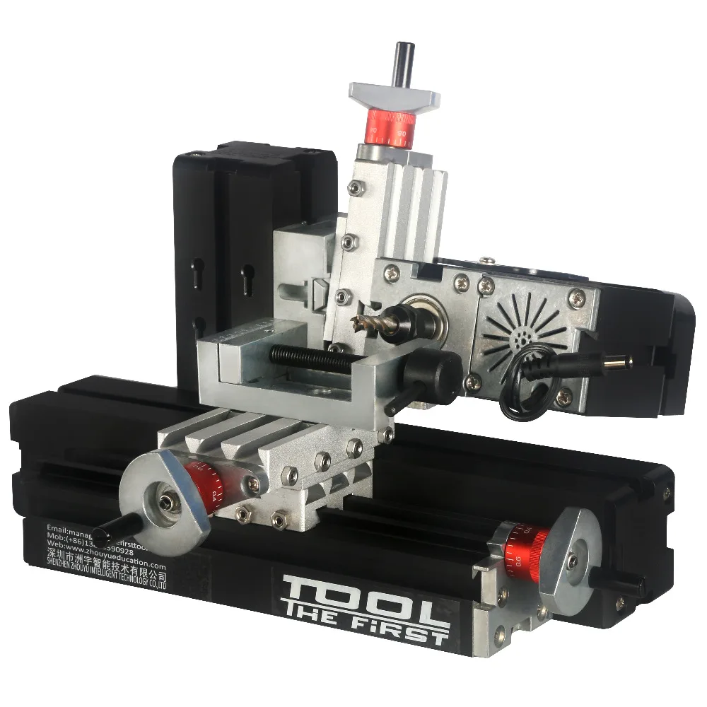 TZ20005MM DIY BigPower мини металлический горизонтальный фрезерный станок 60 Вт 12000 об/мин