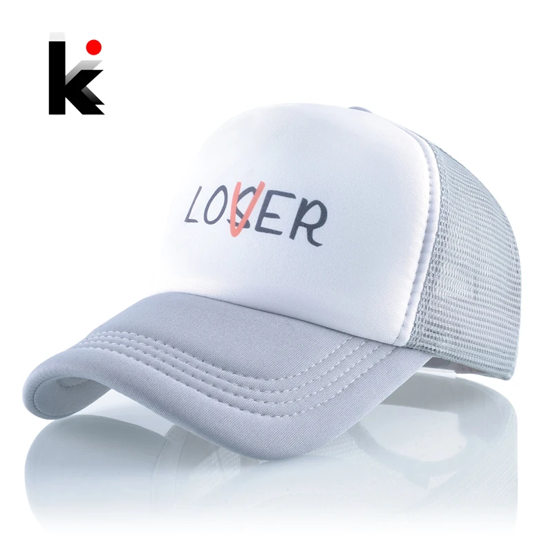 Summer Visor Baseball Cap Men Unisex Snapback Trucker Bones Casquette Fashion Letter Baseball Hats Women Breathable Mesh Hat
