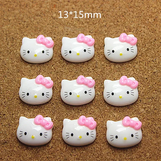 30pcs Cute Resin Cat Solid white pink Bow Cabochon Flatbacks for DIY Scrapbooking Hair Bow Center|cabochon necklace|cabochon chalcedonycabochon mountings - AliExpress