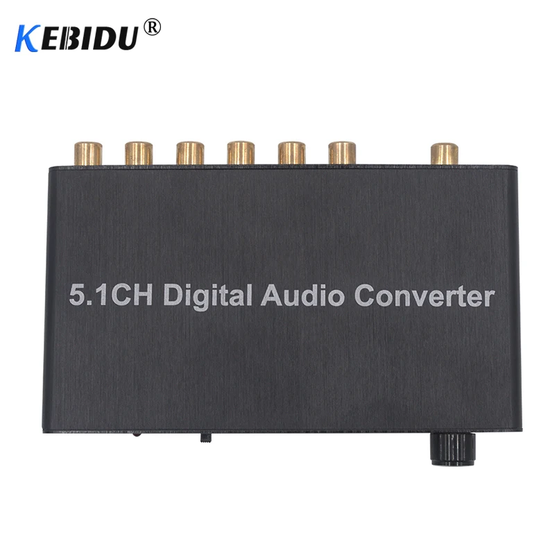 Новый цифровой аудиодекодер kebidu DTS 5 1 аудио DTS/AC 3CH аудиопреобразователь