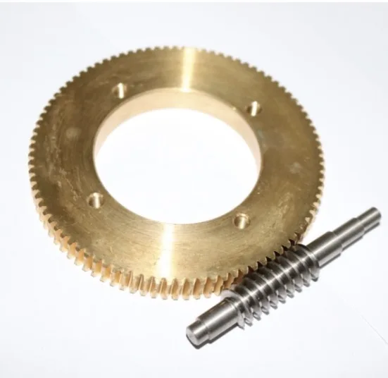 1rod+2worm gear . Gear diameter93mm 190 ratio 1M 90T steel worm gear