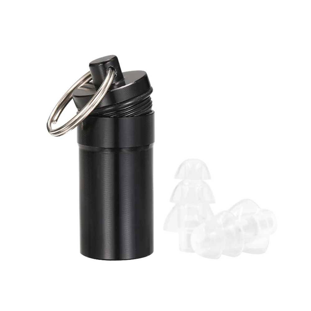 

1Pair Noise Cancelling Ear Plugs for Sleeping Silicone Earplugs Musicians' Hearing Protection with Sound Reduction at Bar Bands
