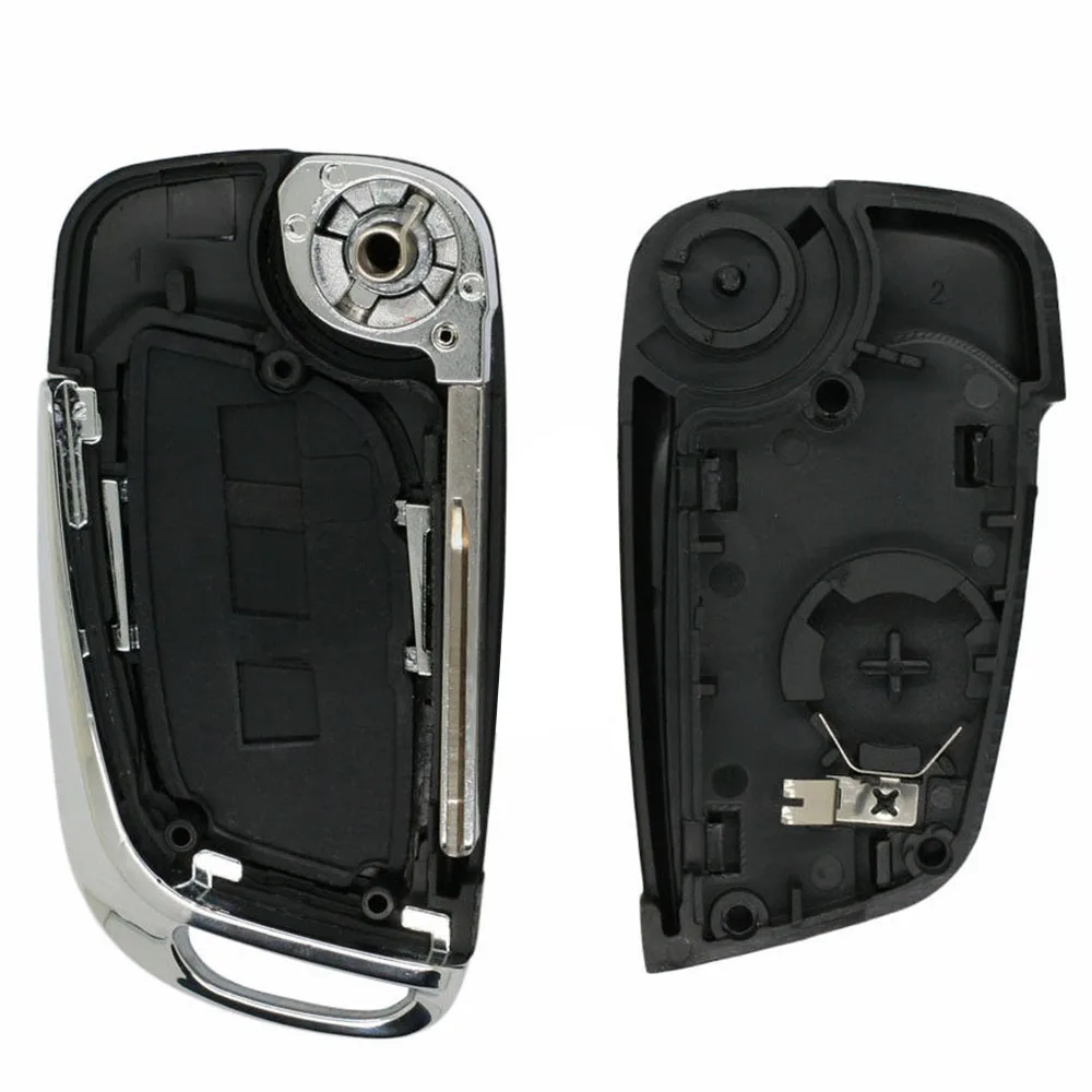2 Buttons Plastic Car Remote Key Fob Shell Cover Case Auto Key Holder For PEUGEOT 207 107 407 308 307 607