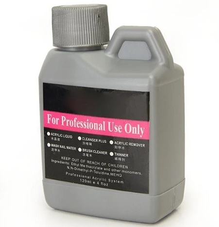 

Ali Nail Art Pro Nail Art Salon Acrylic Liquid Monomer Acrylic Manicure Tool 120ml Nail Tips Acrylic Powder Acrylic Liquid 1PCS
