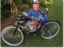 FreeShipping!80cc 2 Stroke Cycle Bike Bicycle Motorized Engine Kit for Motor Gas Silver 2 Years Manufacture Warranty
