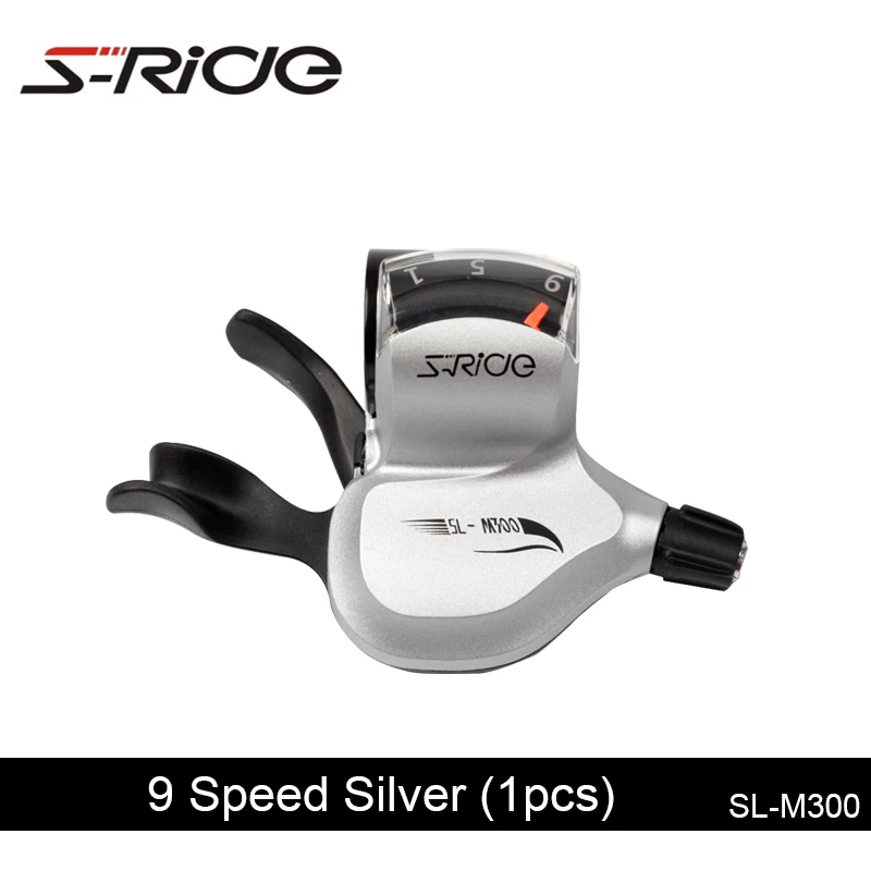 S-Ride MTB дисковый тормоз триггер переключения 3x9s Совместимый SHIMANO Велоспорт Mount велосипедная передача со сменным кабелем запчасти для велосипеда - Цвет: 9s Silver