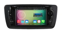 Quad core HD 1024*600 Android 5.1.1 Автомобильный Dvd-видео Плеер GPS для Seat Ibiza 2009 2010 2011 2012 2013 с Радио Wi-Fi BT