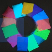 13 Цвет фотолюминесцентный порошок люминофора пигмент для мануального татуажа DIY decorationacrylic Краски печати 5g 13 шт./компл., светящаяся в темноте пудра пыли