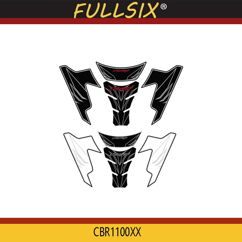

Front Fairing Motor Number Board 3D Gel Protector for HONDA CBR1100XX