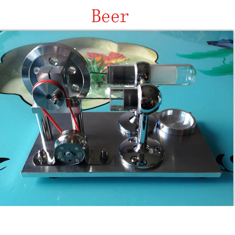 Cool !Miniature Stirling engine 'Beer' Stirling engine engine generator