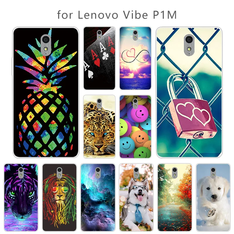 Чехлы для телефонов Lenovo P1M Vibe Тонкий Мягкий Силиконовый ТПУ Skuli чехол задней