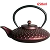 600ml~1000ml Cast Iron Tea Pot Set Japanese Teapot Tetsubin Kettle Drinkware KungFu Tools Color teapots Uncoated TeaKettle Gifts ► Photo 1/5