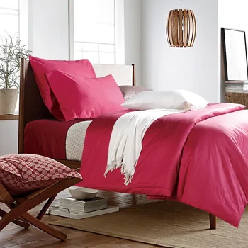 

CHAUSUB Quality Silky Duvet Cover Set 4PC 60S Satin Egyptian Cotton Bedding Set Bed Cover King Queen Size Bed Sheets Pillowcase