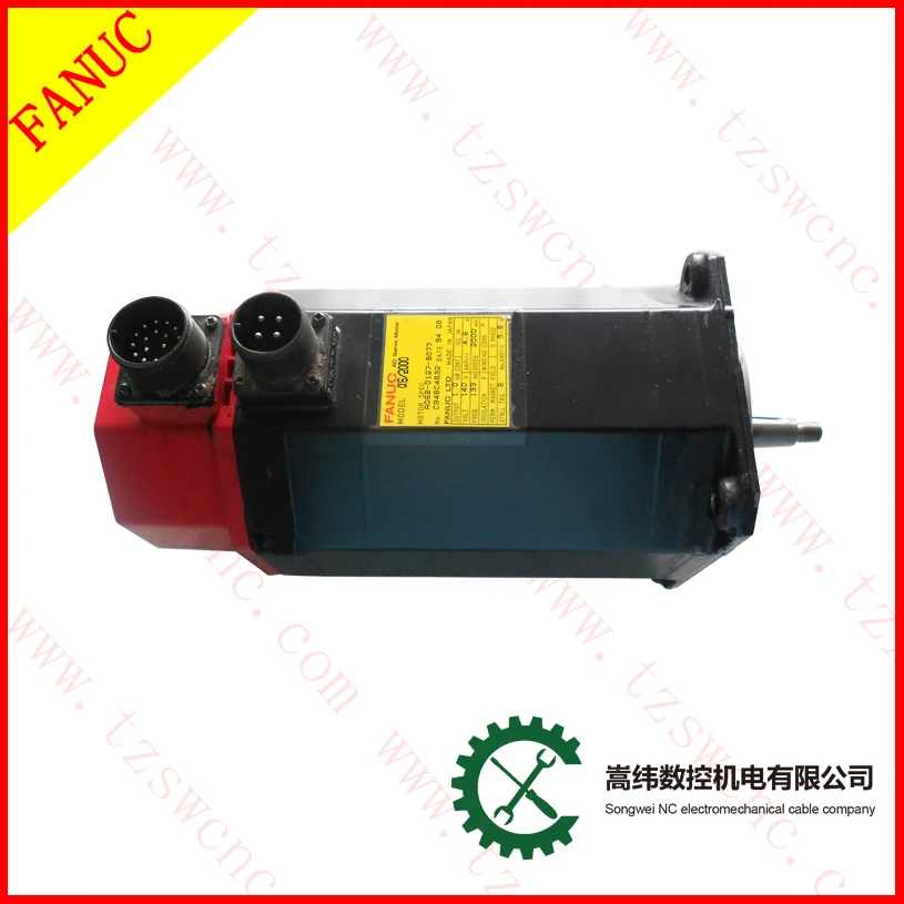 Alpha 6/2000 FANUC AC Серводвигатель A06B-0127-B075