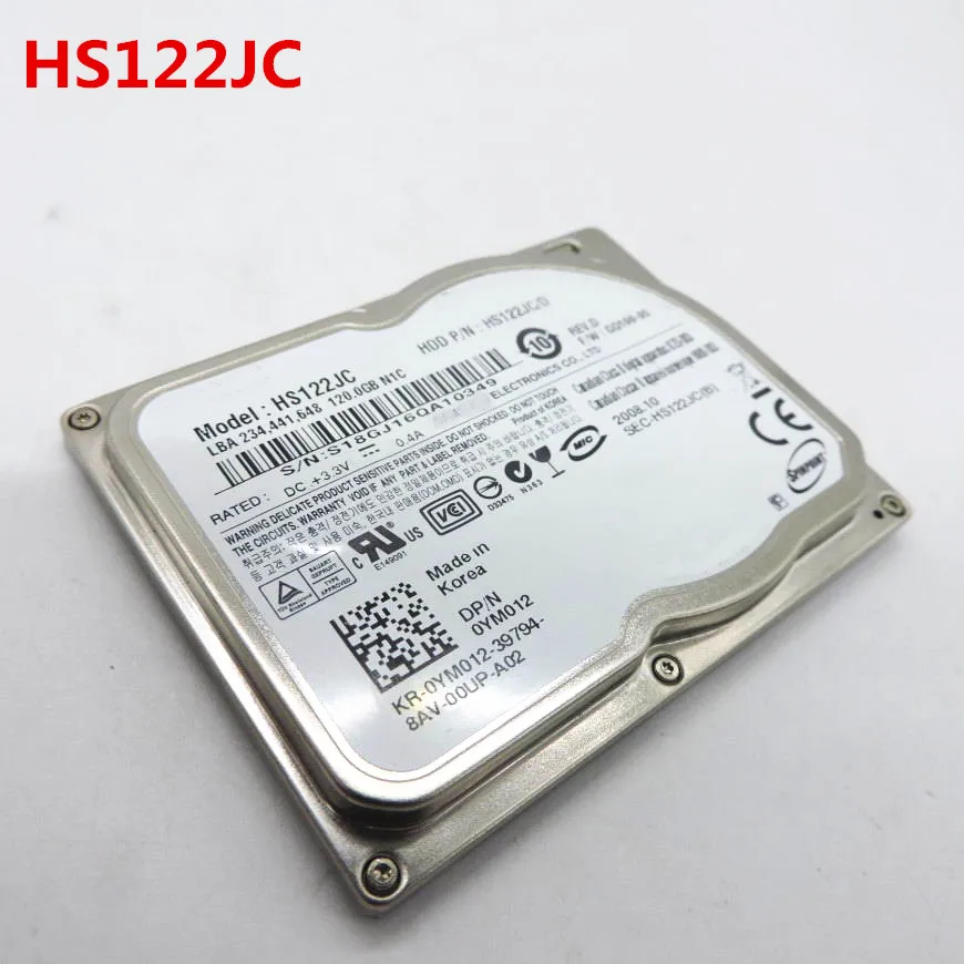 Новинка жесткий диск 1 8 дюйма 120 Гб CE/ZIF HS122JC для ноутбука XT1 2510P 2710P VGN-TZ замена MK1011GAH