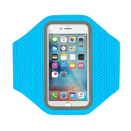 Спортивная Беговая велосипедная ультра легкая Обложка для Meizu U10, M3, M3s, M2, M1 чехол для телефона - Цвет: Небесно-голубой