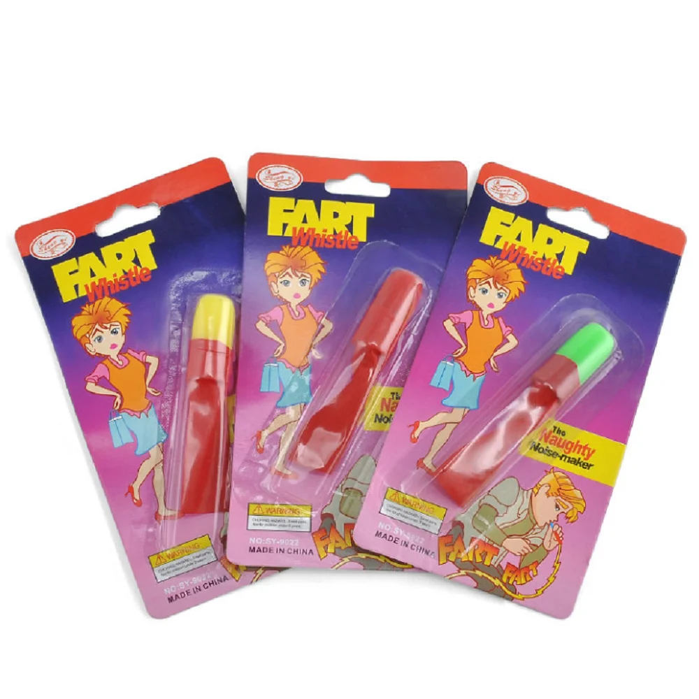 

Hot Sale 1PC KIDS BOY GIRL FART WHISTLE CLASSIC NOISE TOY XMAS GIFT CHRISTMAS STOCKING Filler Simulated fart sound Spoof toy