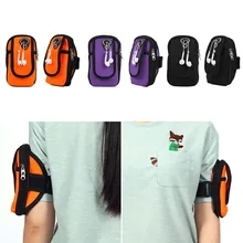 6 дюймов нарукавная Повязка для iPhone 7 Plus 8 Plus чехол для спортивного зала телефона на руку для samsung Galaxy S8 S7 Edge S9 чехол на руку сумка на пояс