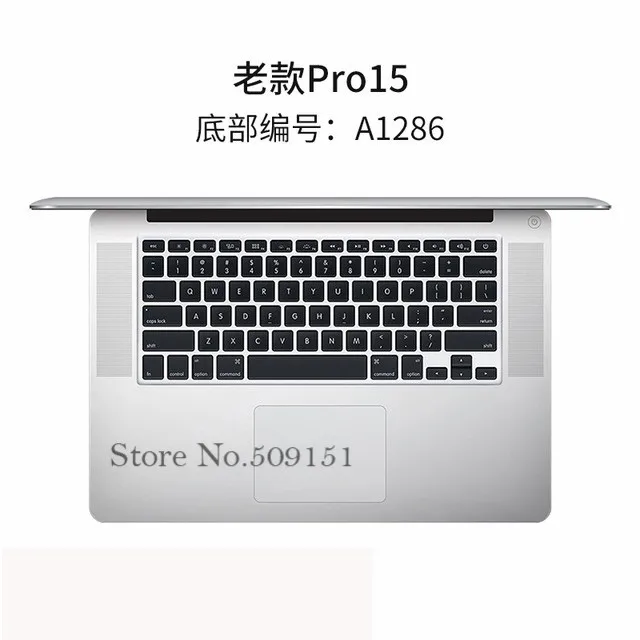 Американская пленка для клавиатуры из ТПУ кожи протектор для Apple macbook Air Pro с retina 11 12 13 15 17 Touch Bar 13,3 15,4 беспроводной волшебный ТПУ - Цвет: Pro 15 A1286