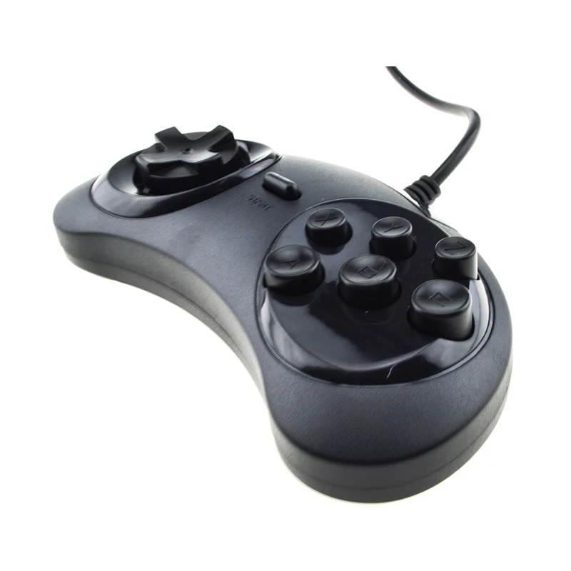 Классический проводной геймпад с 6 кнопками для USB SEGA игровой контроллер джойстик