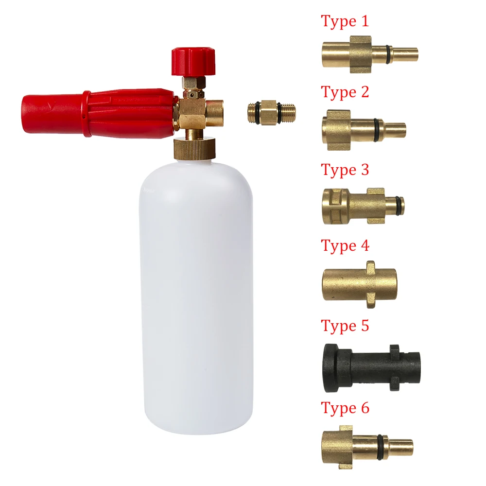 Пенная насадка высокого давления для мойки снега, пенообразователь, Пенообразователь для Karcher для Bosch для Lavor для Black Decker