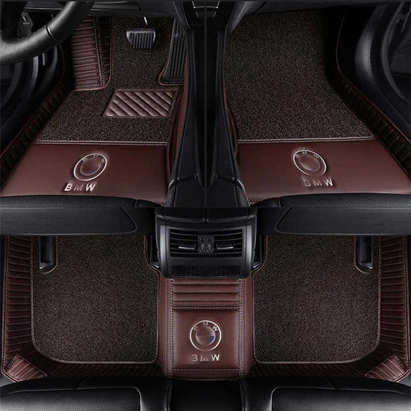 Custom fit Car floor mats for BMW 1 3 4 5 7 Series F20 F30 F10 F11 F01