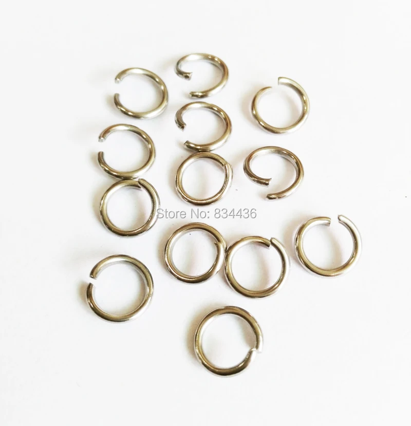 500 шт. соединительные кольца из нержавеющей стали 1 х7 мм|jewelry findings|ring connectorjump rings |