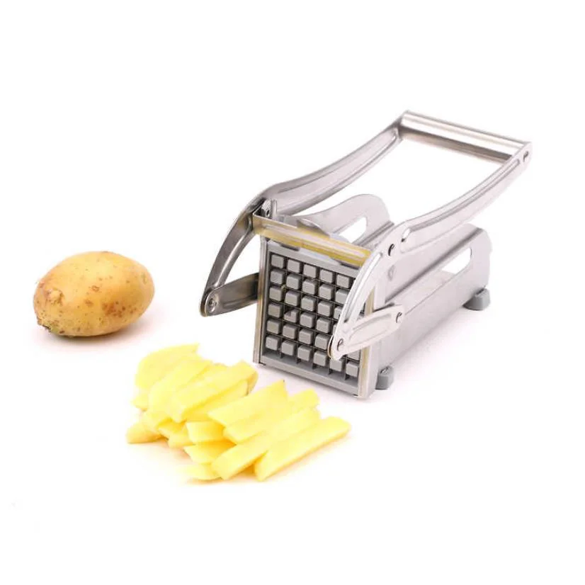 Нержавеющая сталь картофель cuke Chipper делая машину French Fry картофель резак слайсер измельчитель Cucumber Slice Cut Кухонные гаджеты