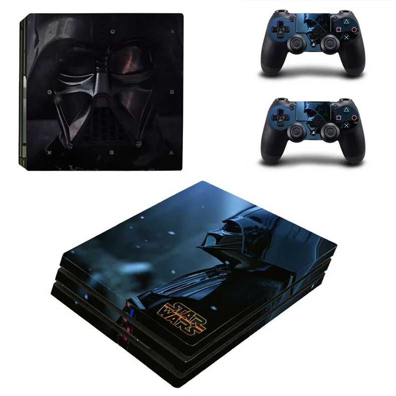 Звездные войны PS4 Pro Кожа Наклейка Vinilo Skins Play station 4 Pro Pegatinas для sony Playstation 4 Pro консоль и два контроллера - Цвет: YSP4P-0410