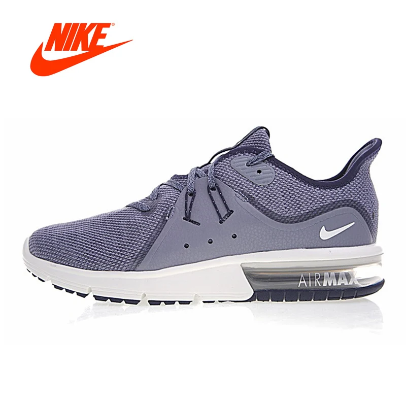 

Original New Arrival Authentic NIKE AIR MAX SEQUENT Men's Running Shoes Sport Outdoor Sneakers Breathable 921694-009 921694-402