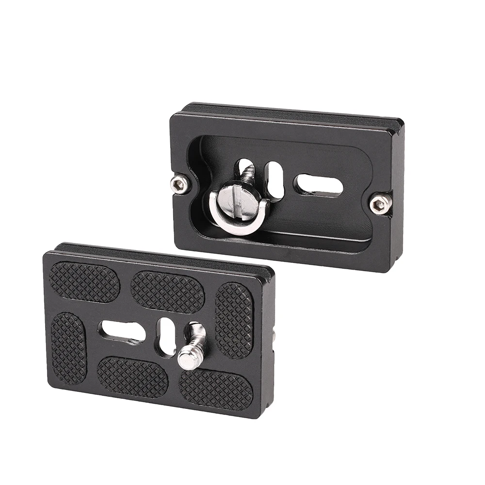 

Kaliou Universal PU-60 Metal Quick Release Plate Camera Tripod Adapter Mount Plate Board For Benro Arca Swiss Tripod Ballhead