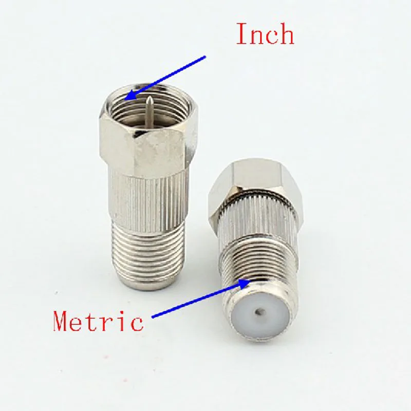100pcs Inch Male To Metric F Female Adapter Inch Inner Thread Turn
