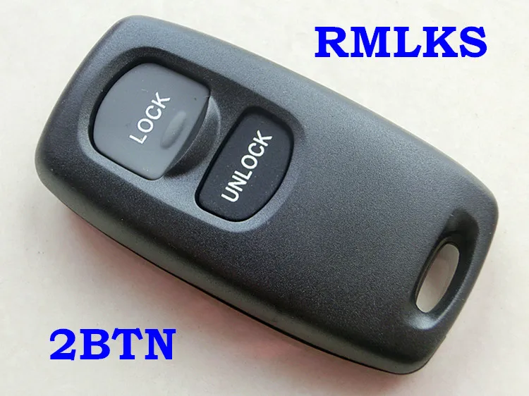RMLKS пульт дистанционного ключа чехол подходит для MAZDA 2 3 6 323 626 замена корпуса ключ пустой 2 кнопки