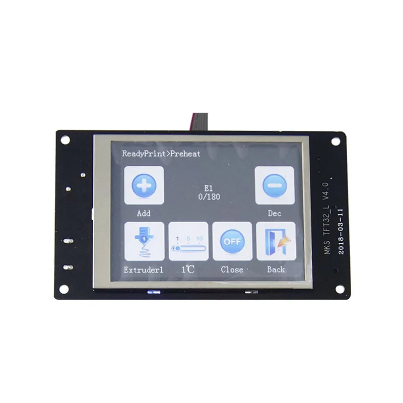 

New Hot MKS GEN-L V1.0 Main Board + MK TFT28/TFT32 Fulltouch Screen + USB Cable 3D Printer Parts NV99