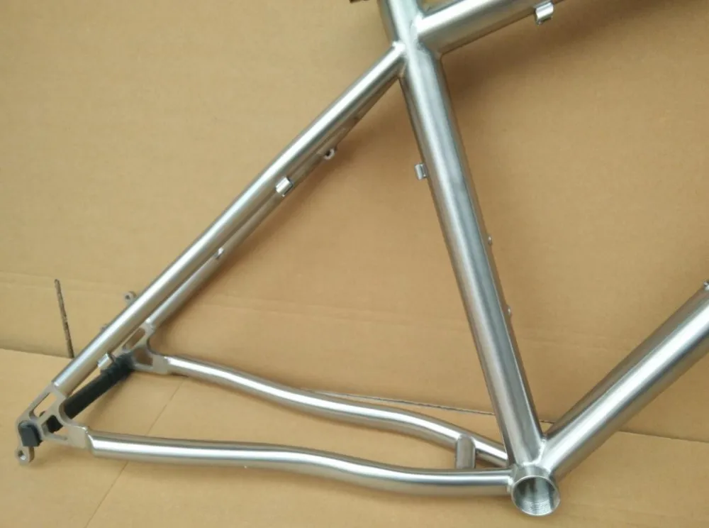 Flash Deal Titanium  Disc brakes  Titanium  frame  Kalosse  27.5*17 inch  frame  MTB frame  Mountain bike 27.5er 5