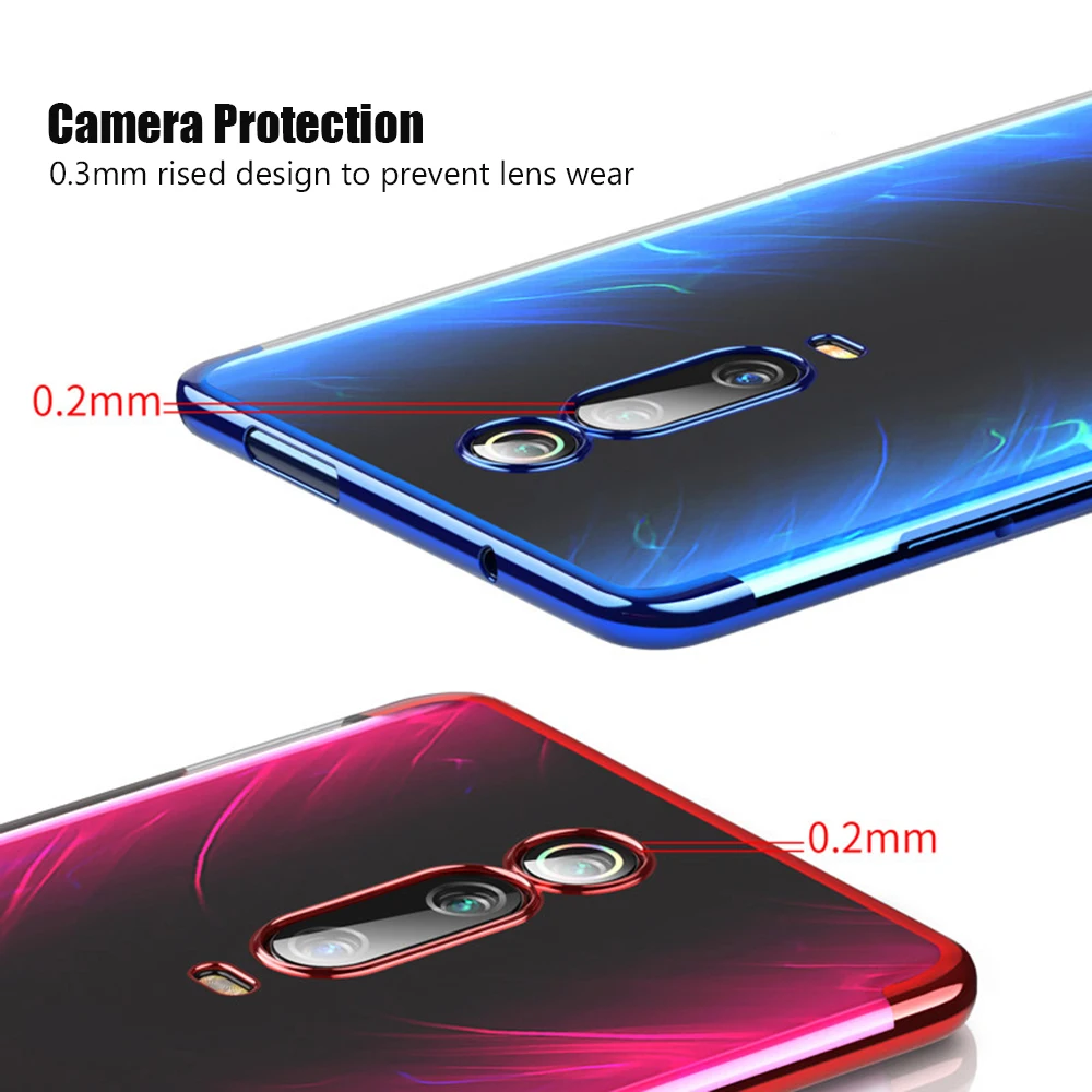 Защитный чехол для Xiao mi Red mi K20 Pro, чехол с прозрачным покрытием для Xiaomi mi 9 T, чехол из мягкого ТПУ, чехол для mi 9T Pro Coque Fundas