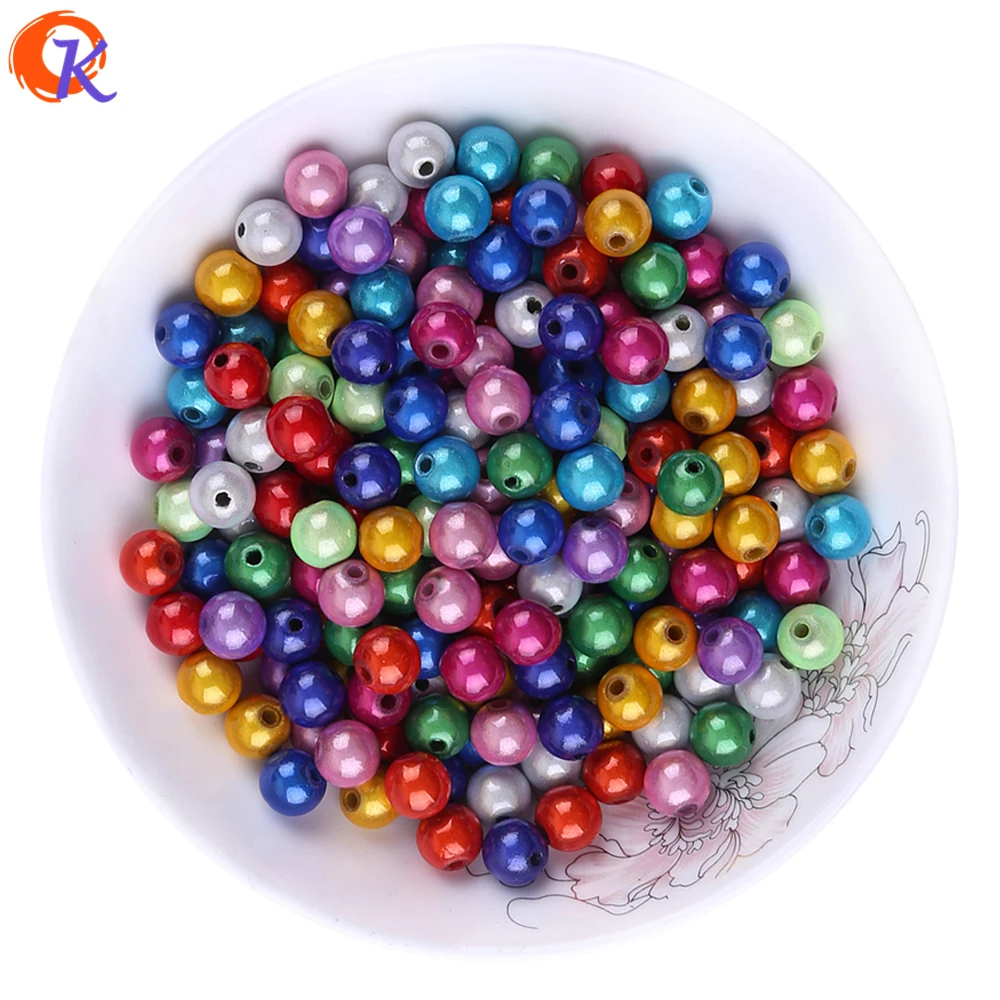 Hot Sell 500pcs/lot 8mm Chunky Color Miracle Bead Mix Colors Beads For