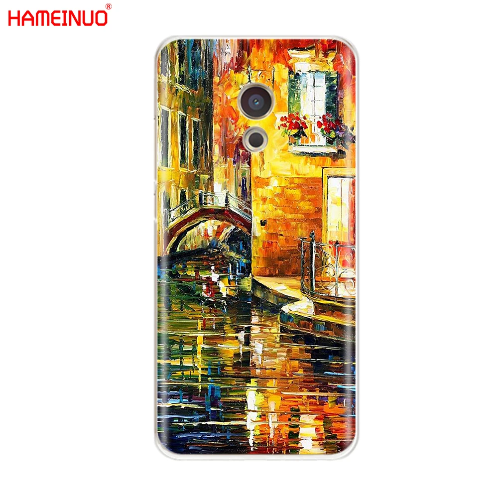 HAMEINUO итальянская ночь в Венеции чехол для телефона Meizu M6 M5 M5S M2 M3 M3S MX4 MX5 MX6 PRO 6 5 U10 U20