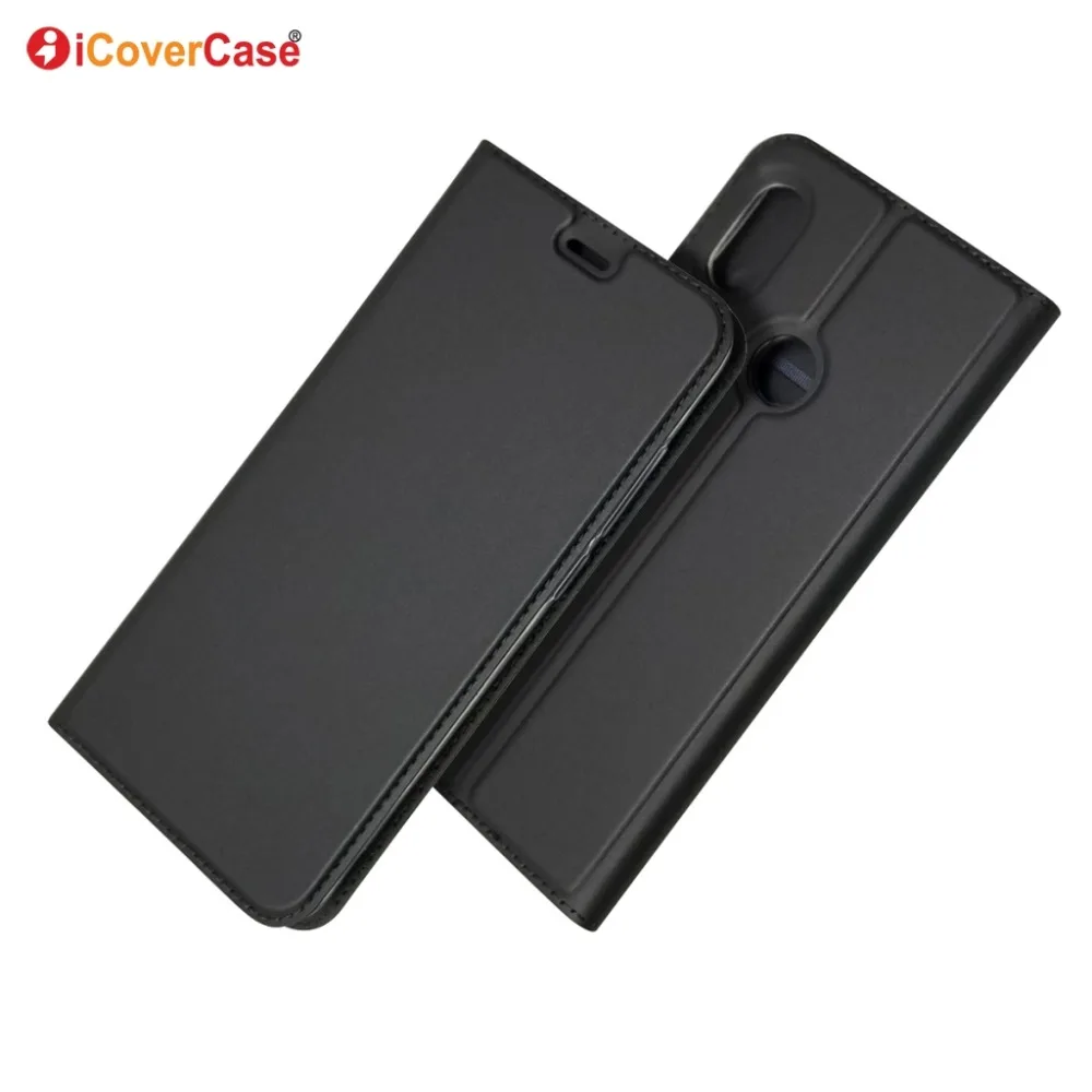 Ультратонкий чехол книжка из искусственной кожи с подставкой для Xiaomi Redmi Note 6
