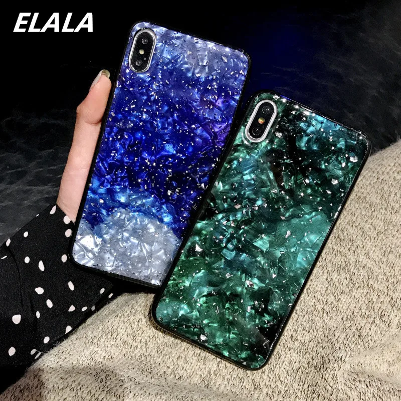 

Glitter Marble Phone Case For iPhone 6 6S 8 7 Plus X Case 3D Funny Pattern Soft TPU Back Cover For iPhone 7 8 Plus iPhone XR XS