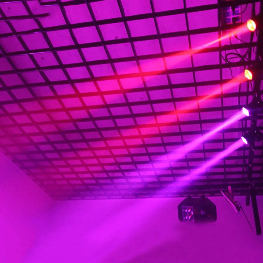 Светодиодный точечный светильник BEIAIDI 2 шт. RGB 10 Вт дискотека DJ бар вечерние KTV