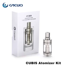 Original Joyetech atomizador 3.5 ml Cubis 8-25 w Ninguna Fuga Cap Diseño de control de flujo de aire Invisible sub tanque ohm