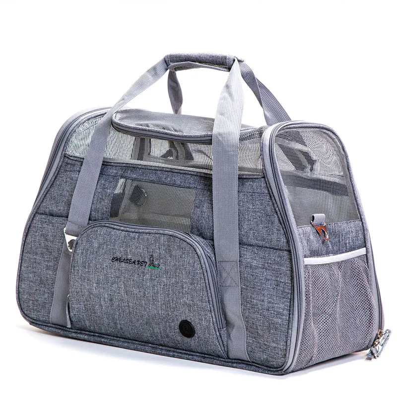 

Solid New Pet Backpack Carrier Dog Outgoing Travel Oxford Packet Breathable Chihuahua Pet Bag with Windows Suit for 16kg Pet