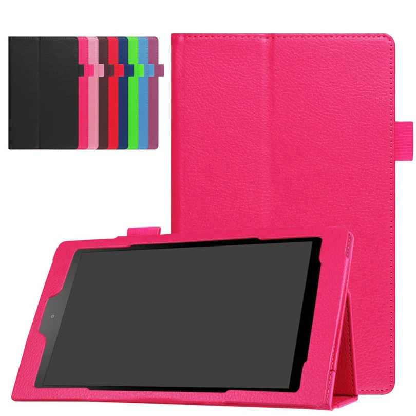 

8 Inch Tablet Case For Amazon Fire HD 8(6th Gen, 2016) Folio Case Leather Stand Cover A30